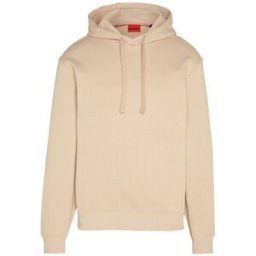 Sweat-shirt BOSS SWEAT À CAPUCHE BEIGE AVEC UN LOGO CONTRASTANT SUR LA POITRI Beige