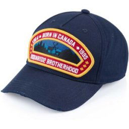 Casquette Dsquared Born in Canada casquette bleu Bleu