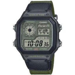 Montre Homme Casio - AE-1200WHUB-3AVEF Bracelet Tissu male