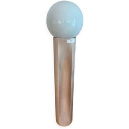 Lampadaire Panta Light Je suis, Carlo Colombo bois 40x40x158