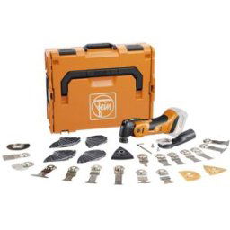 Fein Multimaster AMM 700 Max Top AS 71293663000 Outil multifonction sans fil sans batterie, sans chargeur, + accessoires, + mallette 62 pièces 18 V 4 Ah Nombre