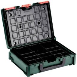 Metabo metaBOX 118 Organizer 626897000 Mallette pour matériels électroportatifs ABS vert, noir (l x H x P) 396 x 118 x 296 mm