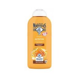 Le Petit Marseillais Shampoing Nutrition Miel et Karité Cheveux Secs et Cassants 300 ml - Flacon 300 ml