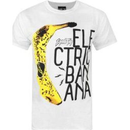 T-shirt Spinal Tap Electric Banana Blanc