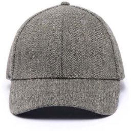 Draeger Casquette à Motifs Chevron - Gris