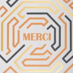Draeger Carte Merci or et cuivre