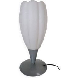 Lampe tulipe Massive vintage blanc 15x15x24
