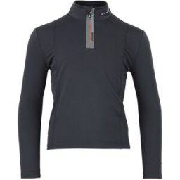 T-shirt 1ere peau avec zip enfant Peak Mountain Ecanevi Noir 8 ans Homme