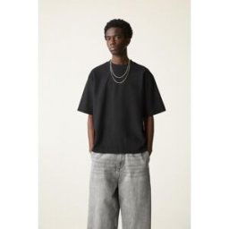 Pull&Bear Sweat À Manches Courtes Texturé Noir L male