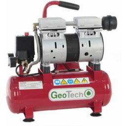 GeoTech S-AC-9-8-07 - Compresseur électrique silencieux compact portatif - Moteur 0.7 CV - 8 bars