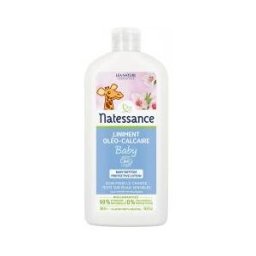 Natessance Bébé Bio Liniment Oléo-Calcaire - Flacon 500 ml