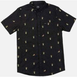 Rip Curl Chemise à manches courtes Hula Breach Black XS male