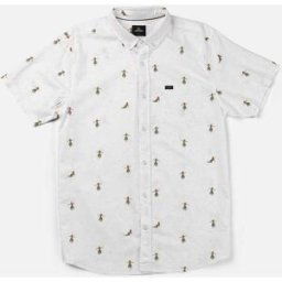 Rip Curl Chemise à manches courtes Hula Breach Off White XS male
