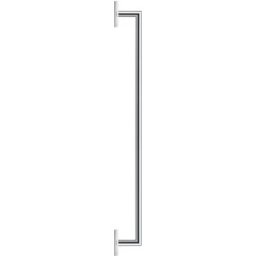 Porte-serviettes de bain carré Duravit 0099591000 66,8 x 7 cm, chromé