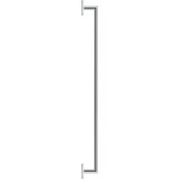 Porte-serviettes de bain carré Duravit 0099601000 86,8 x 7 cm, chromé