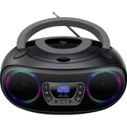 Denver TDB-212GR Radio-lecteur CD DAB+, DAB, FM AUX, USB, Bluetooth, CD noir, gris