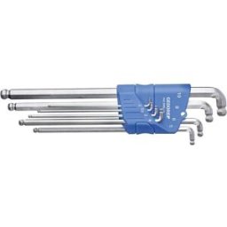 Gedore 2797186 6 pans intérieurs Jeu de clés mâles coudées 2 mm, 2.5 mm, 3 mm, 4 mm, 5 mm, 6 mm, 8 mm, 10 mm 8 pièces