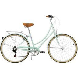 Vélo Promenade Femme FabricBike Step-City 7V Mint Green