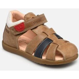 B Sandal Macchia Boy B254VA par Geox Marron 23 Enfant