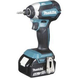 Makita DTD153RTJ DTD153RTJ Clé à chocs sans fil 170 Nm 18 V Nombre d'accus fournis 1 5 Ah Li-Ion + batterie, + mallette