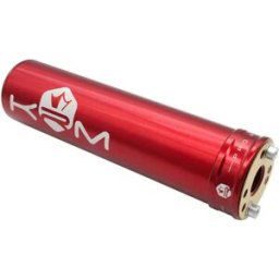 Silencieux d'échappement alu full rouge KRM Pro Ride 70-90cc