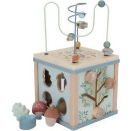 Little Dutch Cube d'activités en bois FSC Forest Friends