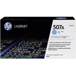 Cassette de toner dorigine HP 507A cyan CE401A