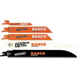 Bahco 3940-MIX-SET-5P Lot de lames de scie sabre 5 pièces 5 pc(s)