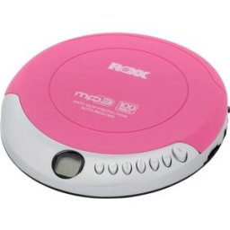 Lecteur CD portable Roxx PCD 501 pink CD, CD-R, CD-RW, MP3 rose, argent