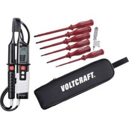 Testeur de tension à 2 pôles VOLTCRAFT VC 64 CAT III 1000 V, CAT IV 600 V Acoustique, LED, LCD