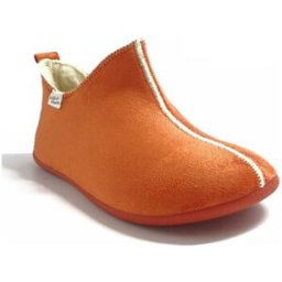 Chaussons La Maison De L'espadrille bottillon laine orange Orange
