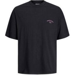 T-shirt Jack & Jones Santorini Oversize Fit Tee Noir