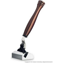 SUPPORT RASOIR MACH 3 & FUSION - Finition Chrome-Plisson male