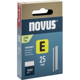 Novus Tools 044-0091 Clous pour agrafeuse Type J Longueur 25 mm 1000 pc(s)