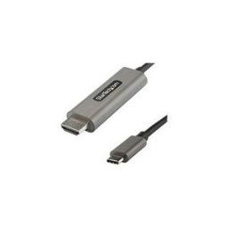 StarTech.com Adaptateur USB-C Audio Chargeur - Convertisseur Prise Audio Mini Jack Aux TRRS 3.5mm Casque/ecouteurs - 60W USB Type-C Power Delivery Pass-Through - Smartphone/Tablette (CDP2HDMM1MH) - cable adaptateur - HDMI / USB - 1 m