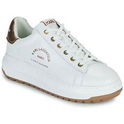Baskets basses Karl Lagerfeld KAPRI LUG Maison Metalmesh Tab Blanc