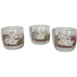Verres Luminarc, lot de 3 pièces très bon état - Vintage transparent 7x7x8