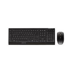 Cherry b.unlimited 3.0 ensemble clavier & souris sans fil, rechargeable, noir, usb, azerty - fr