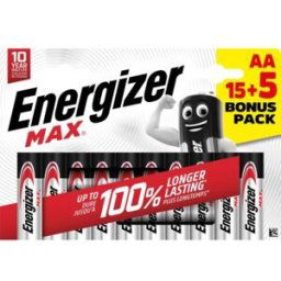 Energizer e300671200 pile domestique batterie à usage unique aa alcaline