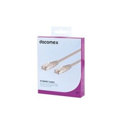 Dacomex 199069 câble de réseau gris 5 m cat6 f/utp (ftp)