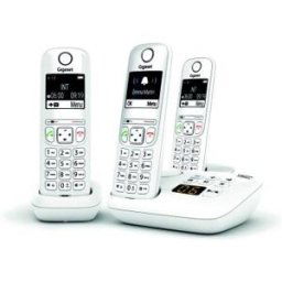 Siemens Gigaset as690a téléphone analog/dect blanc