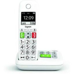Siemens Gigaset e290a téléphone analog/dect identification de l'appelant blanc