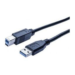 Hypertec 352468-hy câble usb usb 3.2 gen 1 (3.1 gen 1) 3 m usb a usb b noir