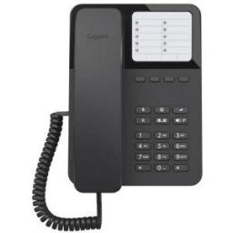 Siemens Gigaset desk 400 téléphone analogique noir