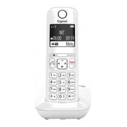 Siemens Gigaset as690 téléphone analog/dect blanc