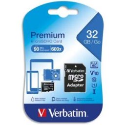 Verbatim premium 32 go microsdhc classe 10