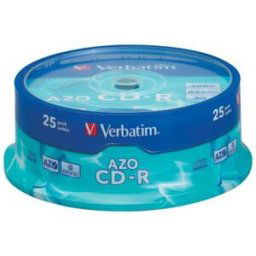Verbatim cd-r extra protection 700 mo 52x 25 pièce(s)