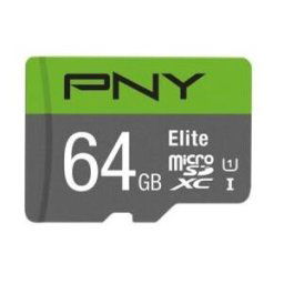 PNY elite 64 go microsdxc classe 10