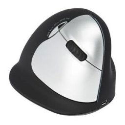 R-go tools souris ergonomique r-go he break avec logiciel de pause, droiter, grand (longueur de la main > 185 mm), bluetooth, noir