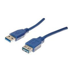 Hypertec 532478-hy câble usb usb 3.2 gen 1 (3.1 gen 1) 1 m usb a bleu